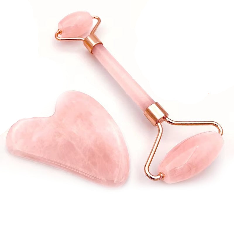 Gua sha and Jade roller face tool